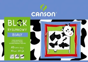 Kreslicí blok Canson A3 bílý 90g 20k 297mm x 420mm (100302695)