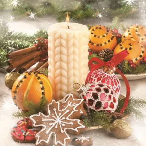 Vánoční ubrousky Pol-mak - mix 330 mm x 330 mm (SL GW)