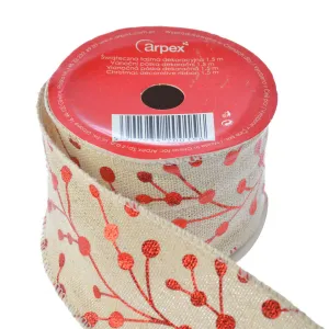 Vánoční dekorační stuha Arpex (BN0158)