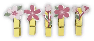 Dřevěná ozdoba Titanum Craft-Fun Series clothespins Flowers (MTCR-WDC966)