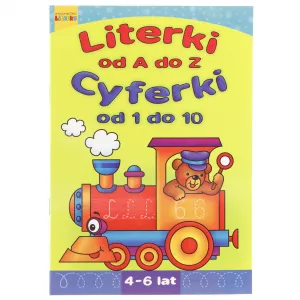 Dětská kniha Písmena od A do Z. Čísla od 1 do 10.