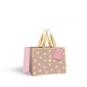 Dárková taška Interdruk GOLD 5902277318046 230mm x 180mm x 100mm (23X18X10)