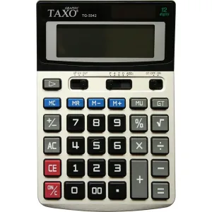 TG-3342 Taxo Graphic 12polohová stolní kalkulačka