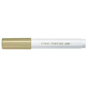 Specializovaný popisovač Pilot PINTOR, zlatý Fmm (PISW-PT-F-GD)