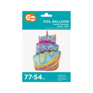 Godan TORT s fóliovým balónem LUXURY (BF-HTZL)