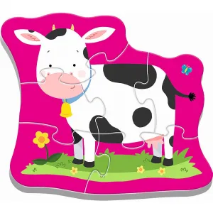 Puzzle Trefl baby klasická zvířátka na venkově 3, 4, 5, 6 el. (36070)