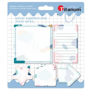 Titan Memphis lepicí papírky mix 20k (mix)mm x (mix)mm (TO11)