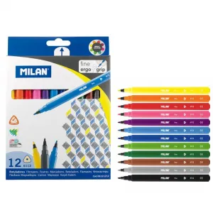 Milánské fixy 12 barev (06121212)