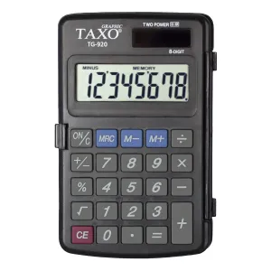TG-920 Taxo Graphic 8řádková kapesní kalkulačka
