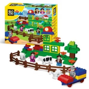 Plastové cihly Icom Mubi happy farm (MU3001)
