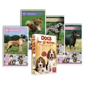 Cartamundi Quartet of Dogs karty (1289000498)