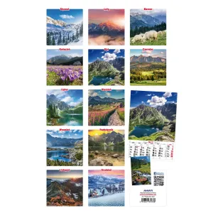 Nástěnný kalendář Avanti s pruhy 285 mm x 420 mm (5901769620827)