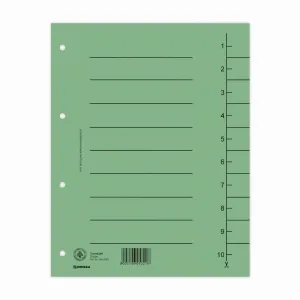Donau A4 - barevný mix čísel 250g 100k 1-10 235mm x 300mm (8610001S-99)