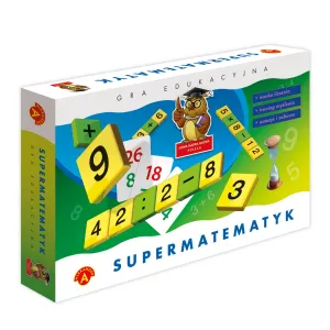 Vzdělávací hra Alexander Owl Wise Head Supermathematik (0466)