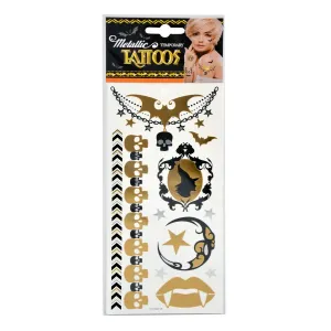 Arpex kostýmové doplňky metalické tetování (KO4603)