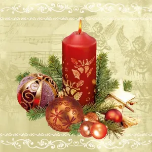 Ubrousky Pol-mak s hvězdičkou - mix 330 mm x 330 mm (Sd GW)