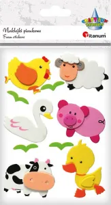 Pěnové nálepky Usedlost zvířata