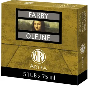 Artea olejová barva: titanová bílá 75ml 1 barva.
