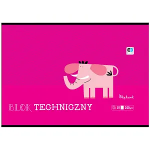 Interdruk technický blok B&B KIDS A4 bílý 240g 10k (BLTBB)