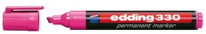 Edding permanentní popisovač, růžový 1-5mm zkrácený hrot