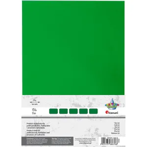 Titanum Craft-Fun Series A4 plsť barva: tmavě zelená 10 oblouků. 210 mm x 297 mm (345154)