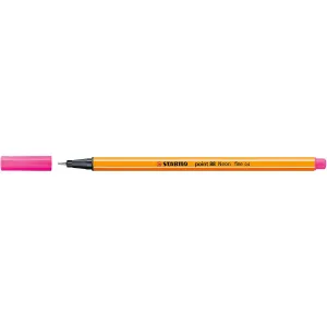 Inkoustové pero Stabilo, neonově růžové 0,4 mm, 1 barva (88/056)