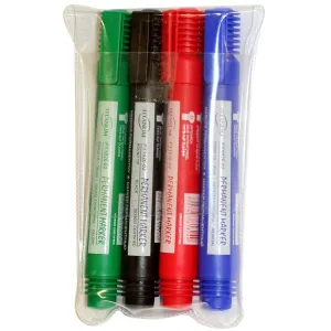 Sada permanentních popisovačů Titanum PY1026-02 4 barvy