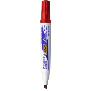 Popisovač Bic Velleda Ecolutions 1751, červený, 3,7-5,5 mm zkrácený hrot (904948)